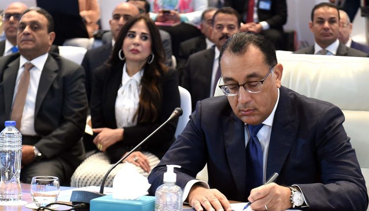 الدكتور مصطفى مدبولي رئيس الوزراء خلال المؤتمر الاقتصادي