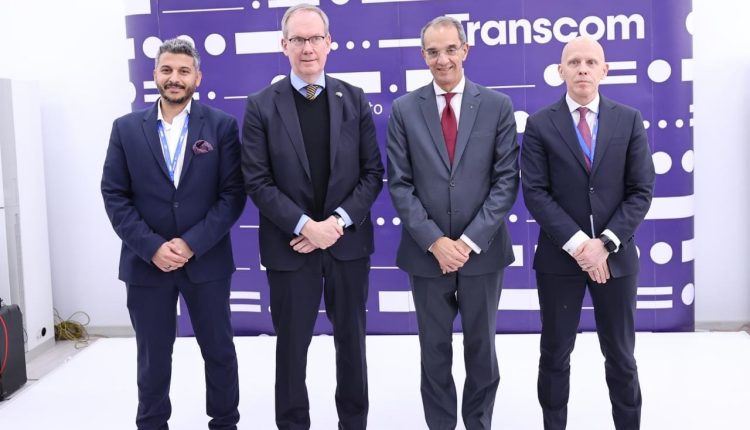 وزير الاتصالات يفتتح مقر شركة ترانسكوم