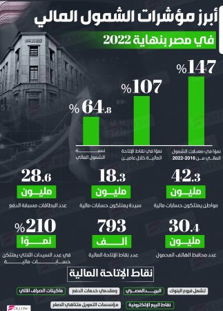 أبرز مؤشرات الشمول المالي1