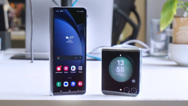 By mistake … a picture of the Galaxy Z Flip 6 and Galaxy Z Fold 6 telephones has been leaked