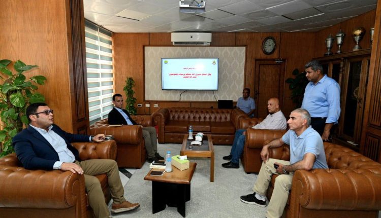 اجتماع وزير الإسكان ببرج العرب
