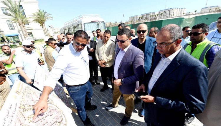 تفقد وزير الإسكان للحي اللاتيني بالعلمين الجديدة