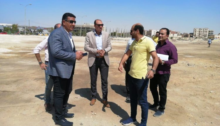 تسليم قطعة أرض بنشاط خدمي إداري لشركة مصر الوسطى للغزل والنسيج