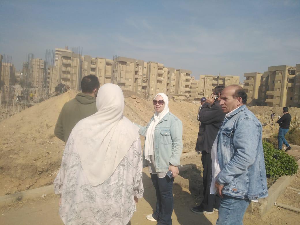 تفقد  المشروعات السكنية