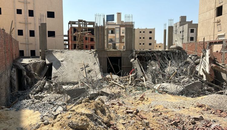 إزالة المخالفات بالقاهرة الجديدة