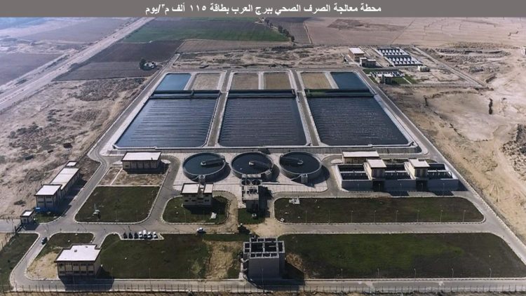مشروعات البنية الأساسية من مرافق مياه الشرب والصرف الصحي