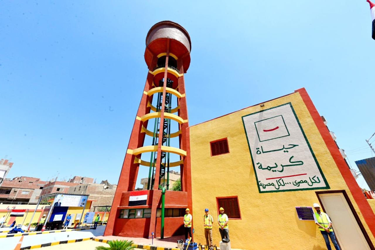 رفع كفاءة محطة مياه نهطاي
