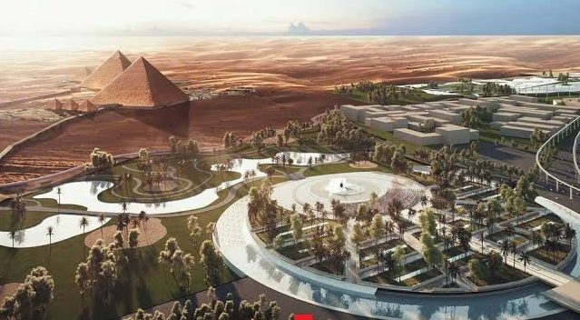 تطوير محيط الأهرامات